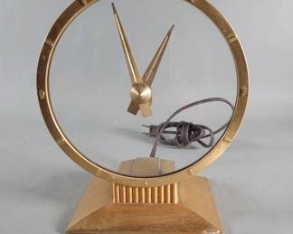 Lot 418  Jefferson Electric hour Electric Mystery Clock