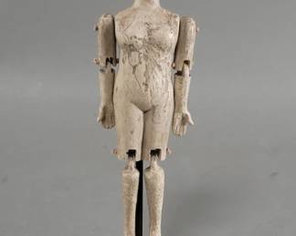 Lot 111  Greek style articulated figurine