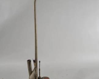 Lot 113  Vintage Chinese brass water pipe