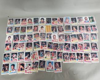 Lot 318  1977 Topps Basketball cards