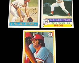 Lot 441h  Lot of 1970s Pete Rose baseball cards