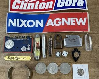 Lot 344h  Lot of vintage items