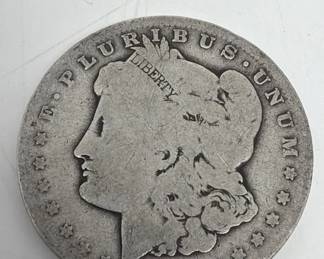 Lot 69  1890O silver Morgan dollar coin