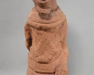 132  Lot 125  Vintage African terracotta figure