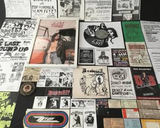 Lot 401h  Music memorabilia, collectibles