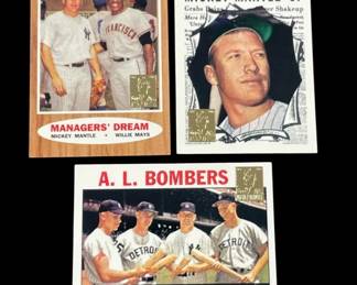 Lot 440h  Lot of 1990s Mickey Mantle baseball cards