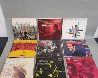 Lot 462  Group of vintage LP records