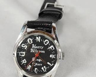 092  Lot 341h  Vintage Son Of Dracula wristwatch Harry Nisson