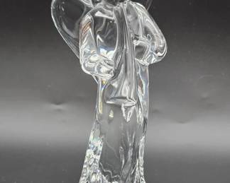 078  Lot 558h  Vintage Baccarat France crystal angel figurine
