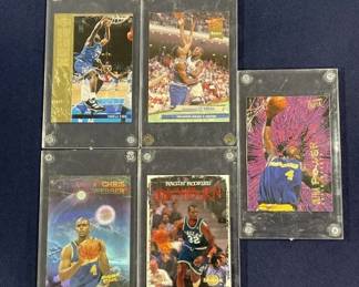 Lot 381h  Lot of basketball cards Shaquille ONeal, Chris