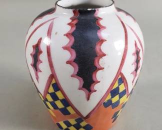 Lot 465  Art deco ceramic vase made in France