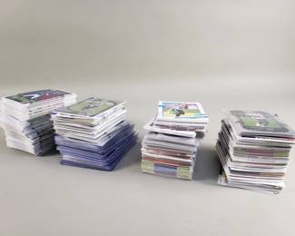 Lot 380  Group of quarterback football player cards