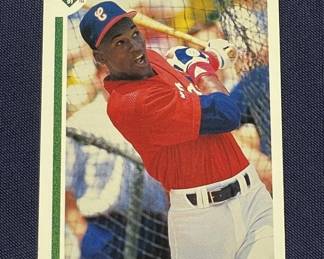 Lot 379h  1991 Upper Deck SP1 Michael Jordan rookie