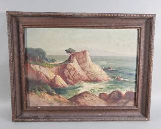 Lot 443  Antique L. Holtum signed oil on artist board