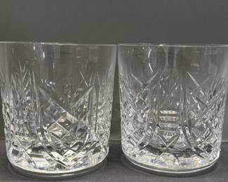 115  Lot 230  Pair of Waterford crystal tumbler glasses
