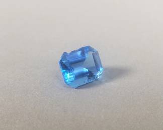 Lot 159  Blue topaz loose stone