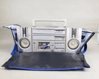 Lot 227  JVC PC5 portable component system, portable radio