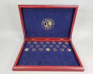Lot 228  Incomplete Presidential $1 coin collection