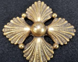 Lot 181  Vintage signed Joseph of Hollywood Maltese Cross
