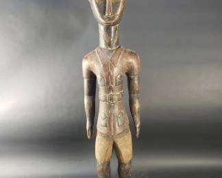 141  Lot 173  African Colon statue made of ivory coast