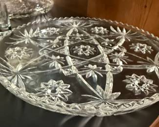 Anchor Hocking Prescut Star of David Serving Platter