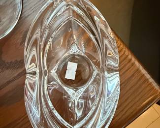 Mikasa "Deco" Crystal Votive Candle Holder / Candy Dish