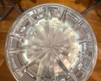 Vintage Oneida "Southern Garden" Crystal Bud Vase