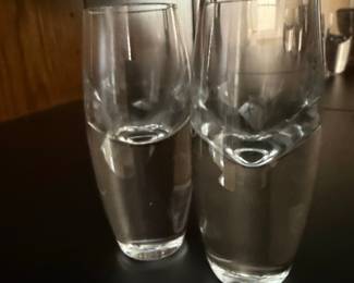 Krosno Clear Glass Highball Tumblers