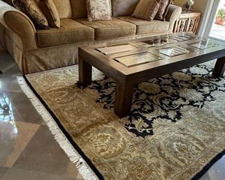 Hand-Knotted Wool Oriental Area Rug