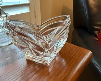Mikasa "Deco" Crystal Votive Candle Holder / Candy Dish