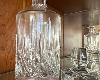Toscany Lead Crystal Decanter with Stopper
