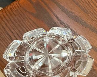 Mikasa Crystal Ashtray or Candle Holder