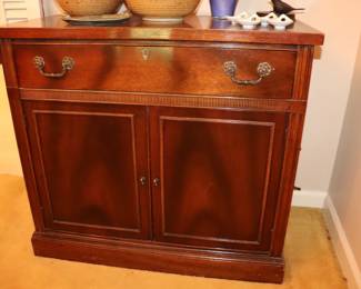 Mid Century George III Style Mahogany Server Buffet