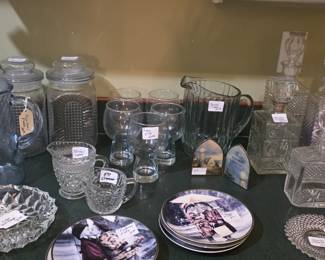 Decanters and collector plates