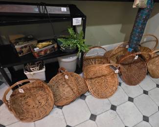 Beautiful flower baskets