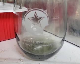 Dallas Cowboys 1972 Championship Glasses