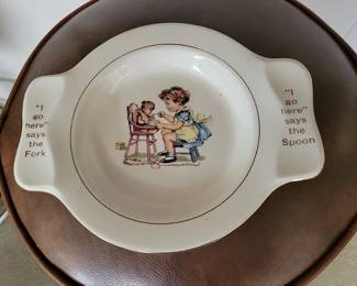 Vintage Child's Plate