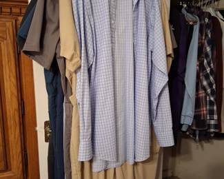 Men's Clothing...Jumpsuits...Shirts...Pants