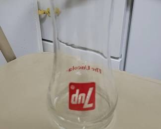 Vintage 7Up Glass