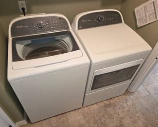 WHIRLPOOL CABRIO WASHER & ELEC. DRYER