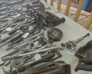 Tons of wrenches and tools