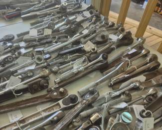 Tons of ratchets and tools