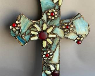 HAND CRAFTED MOSAIC CROSS