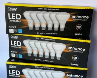 FEIT ELECTRIC LED DIMMABLE FLOOD BULBS