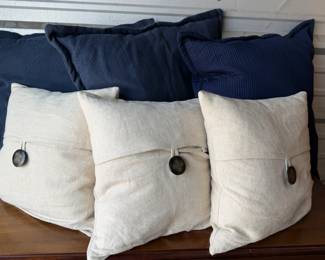 TOSS PILLOWS RALPH LAUREN & POTTERY BARN