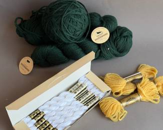 NEEDLEWORK YARN DMC PATERNAYAN