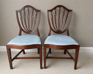 VINTAGE BITTNERS LOUISVILLE MAHOGANY DINING CHAIRS