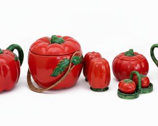 Vintage Maruhon Ware Tomato Collection