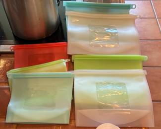 Reusable Silicone Food Storage Bags