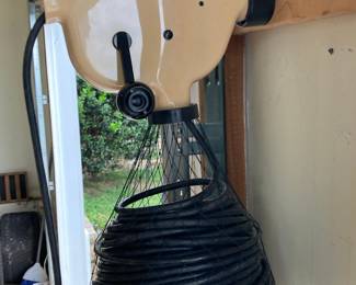 Vintage Retractable Extension Cord Reel